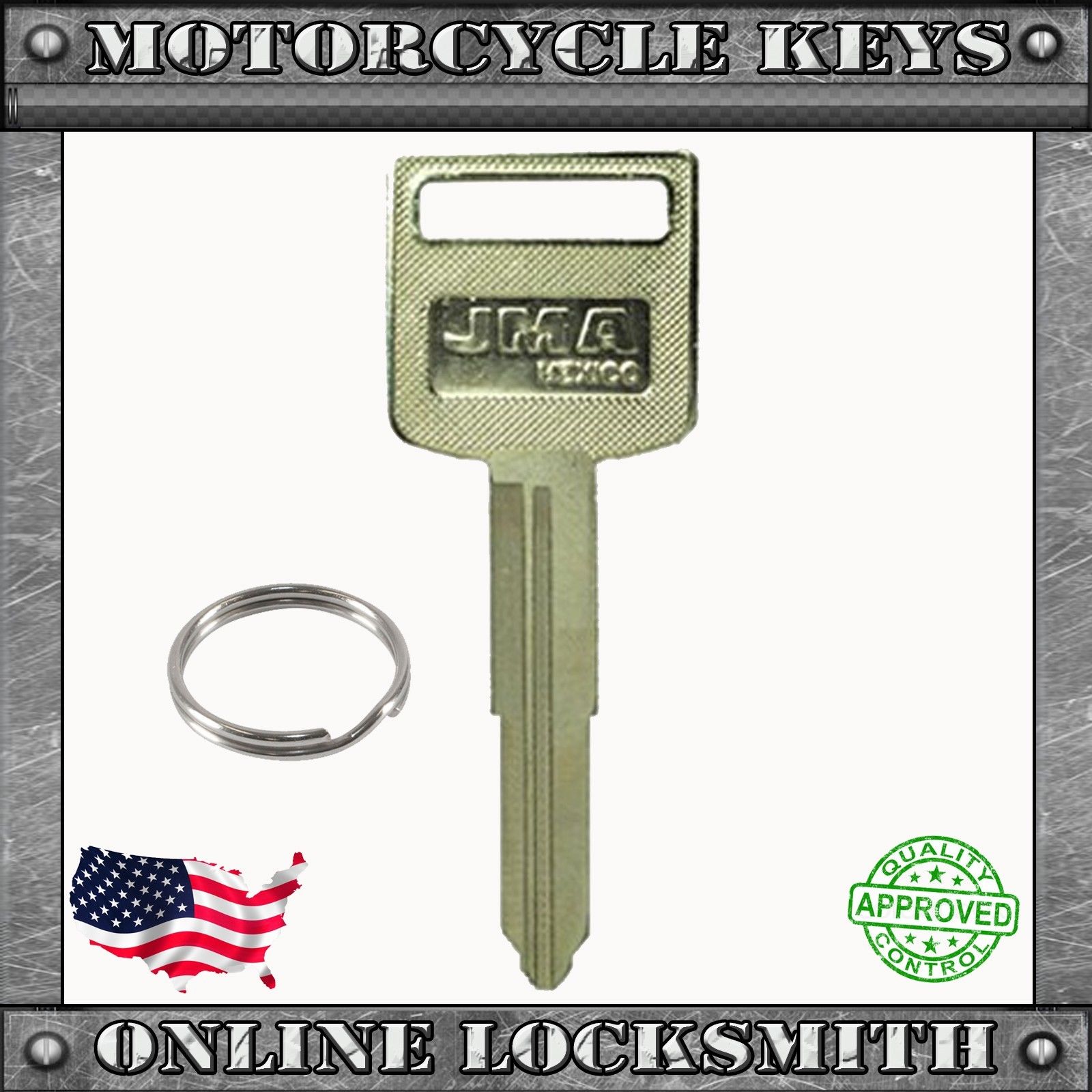 Suzuki Motorcycle Replacement Key Series  A6001 to A6250 