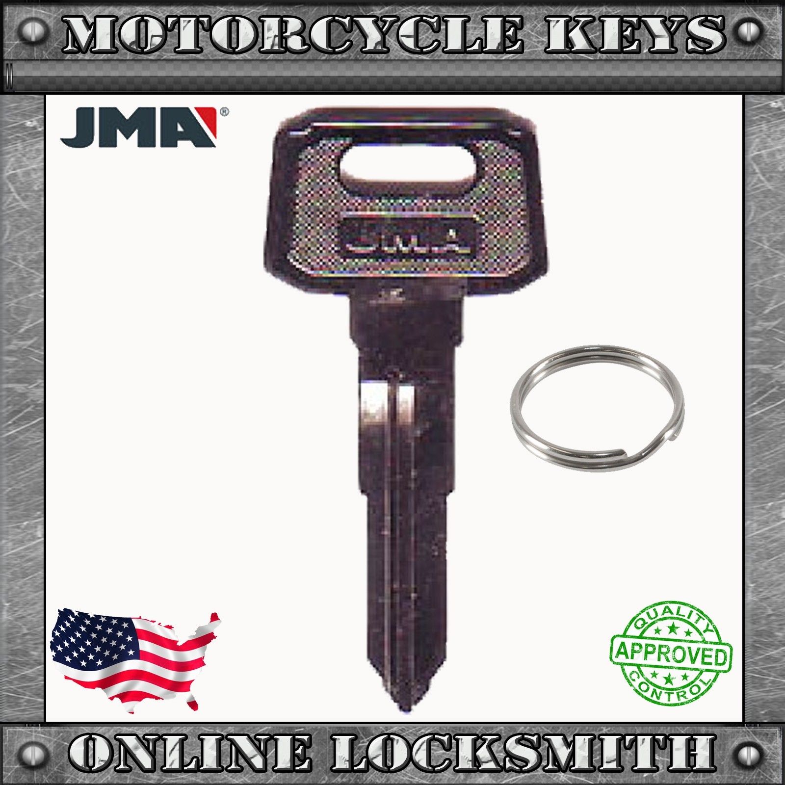 YH48 Key For Yamaha Motorcycles Online Locksmith Store