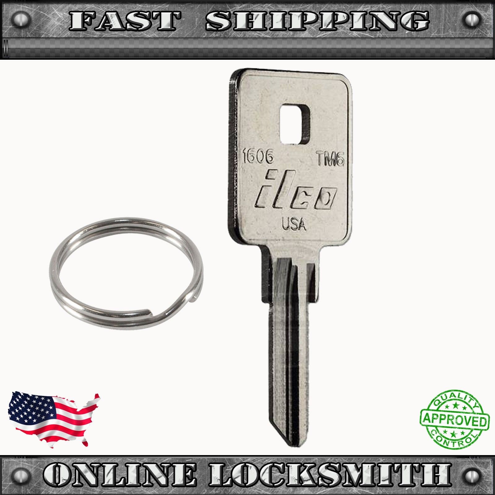 RV Key Trimark TM6 / 1606 / TRM2D Recreational Vehicle Key