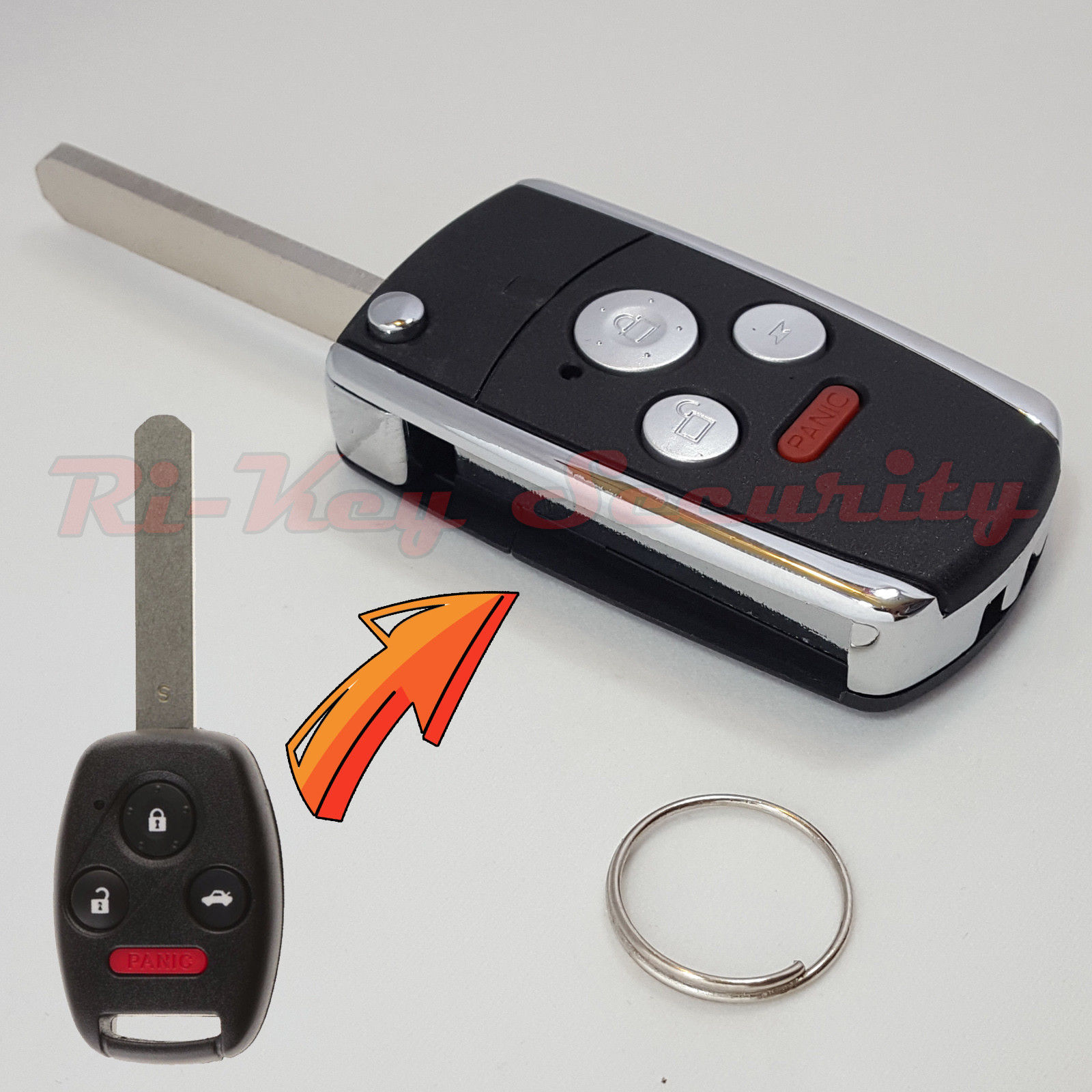 New Flip Remote key For Honda Vehicles Convert Your Remote Key To Flip
