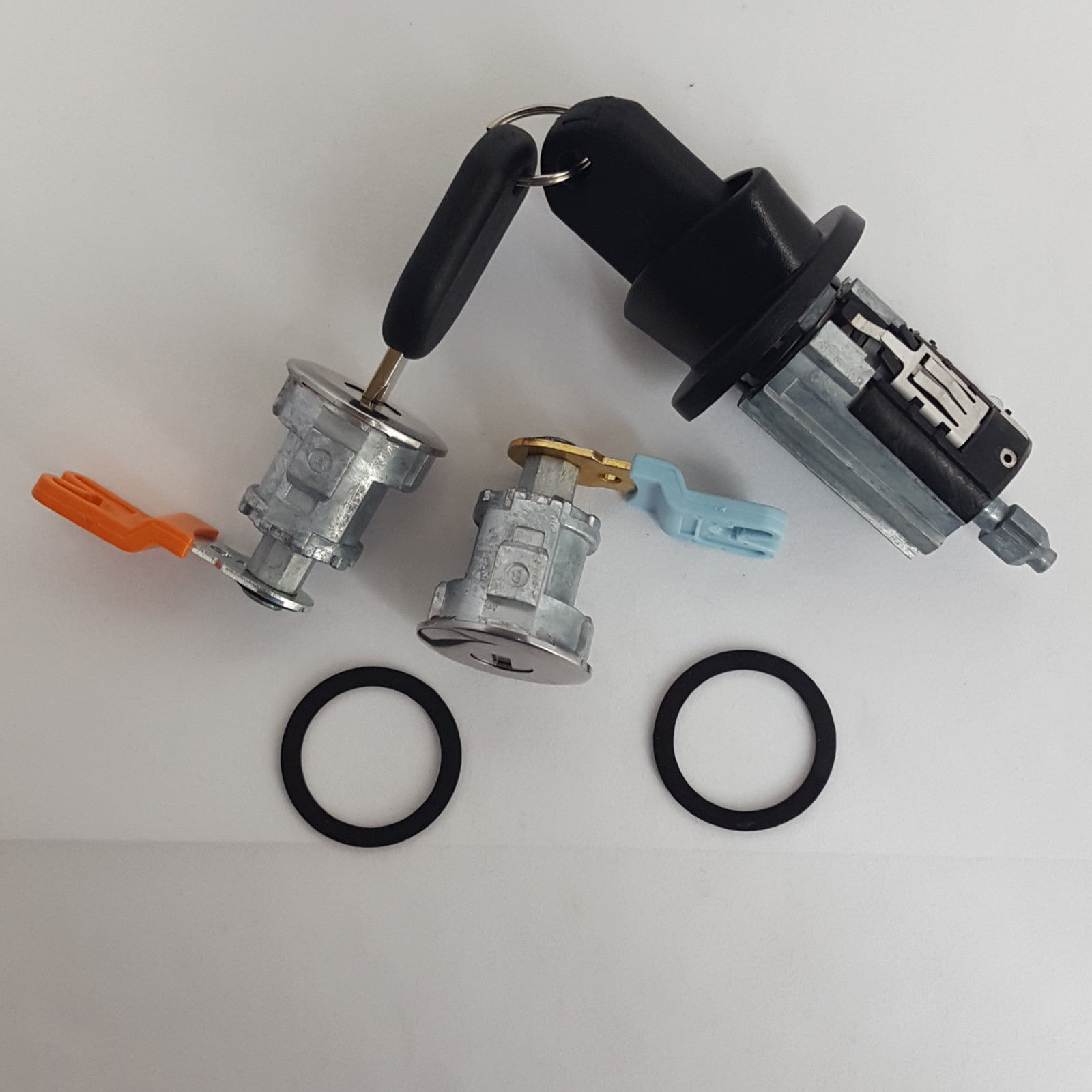 New Ignition Switch Cylinder and Matching Pair of Door Lock Cylinders