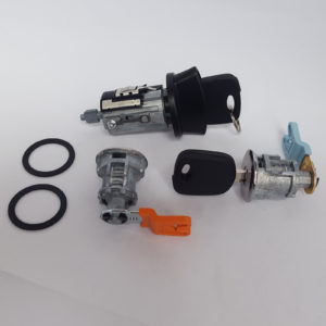 Ford Ignition Switch Cylinder Lock, 2 Door Lock Cylinders and 2 Transponder Keys