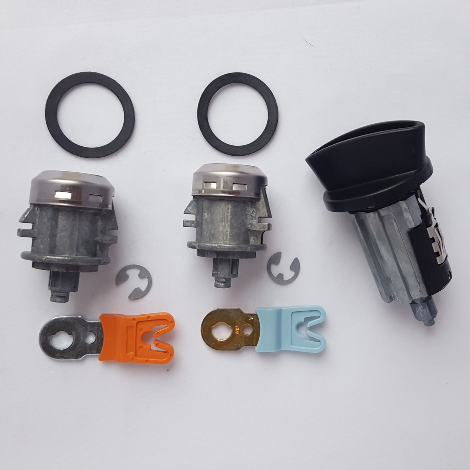 New Ignition Switch Cylinder and Matching Pair of Door Lock Cylinders
