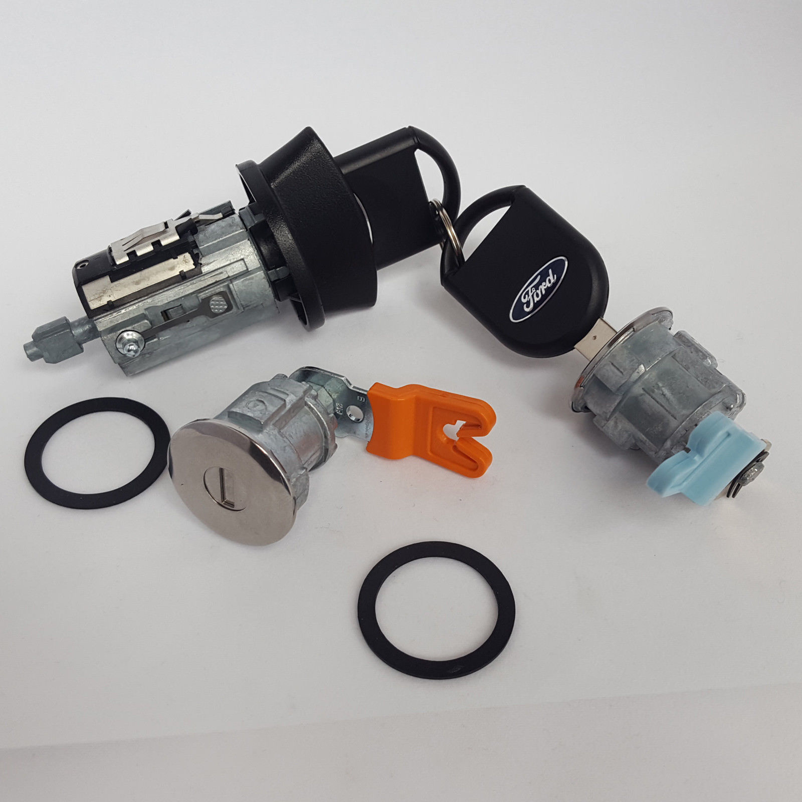 New Ignition Switch Cylinder and Matching Pair of Door Lock Cylinders ...