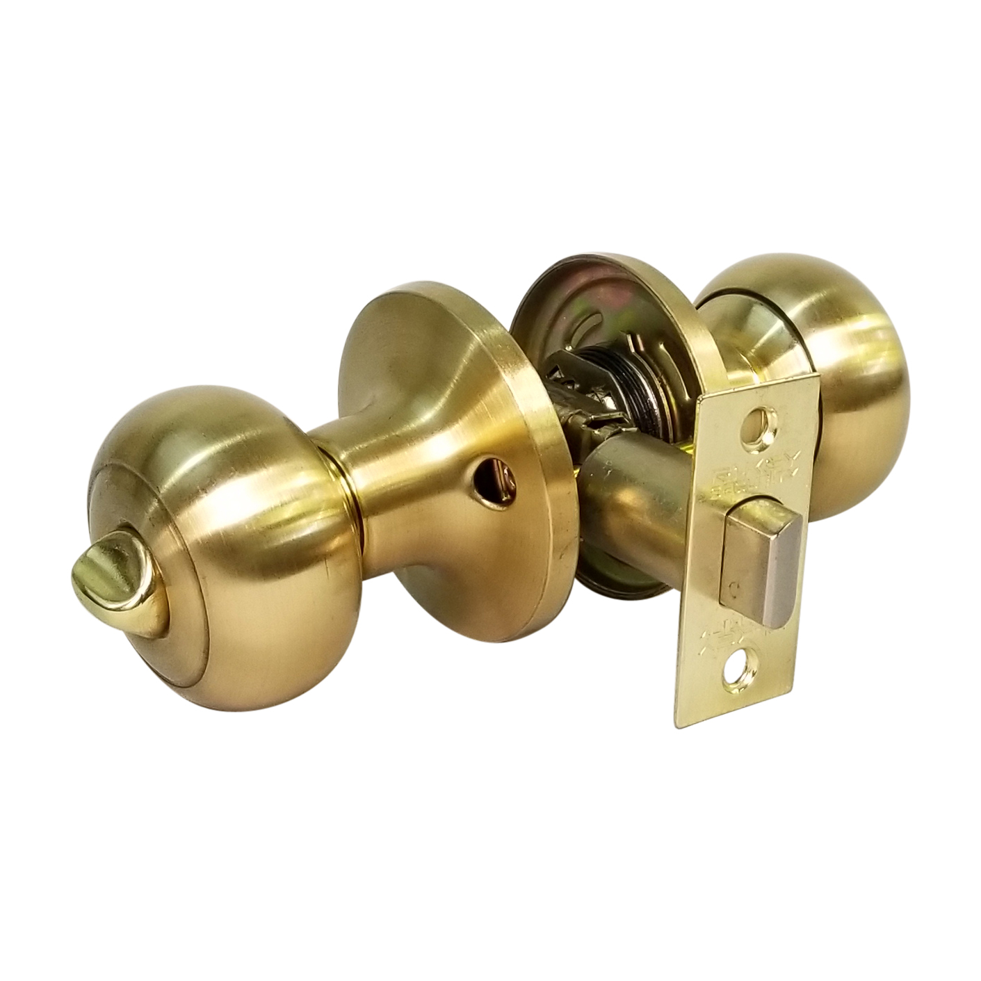 RIKEY SECURITY Privacy Door Knob Lock Interior Bathroom Bedroom